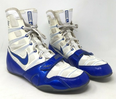 nike hyperko blue and white